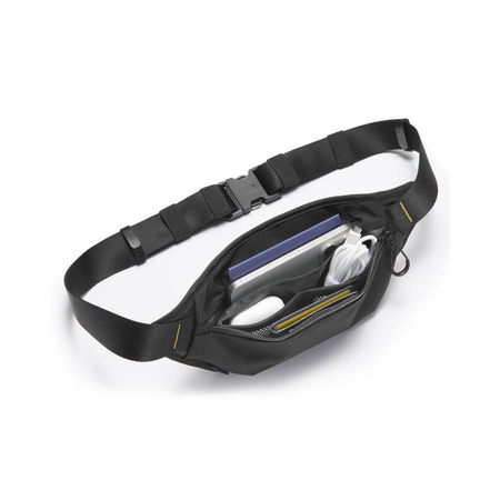 Spigen KD411 Waist Bag Klasden - Taška na telefon / Ledvinka (Černá)