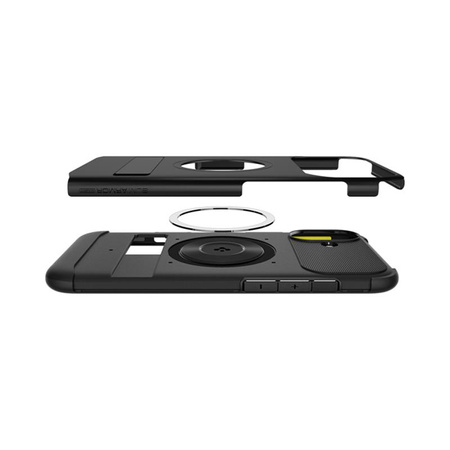Spigen Slim Armor Mag Mag MagSafe - tok iPhone 16-hoz (fekete)