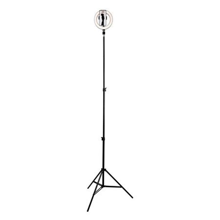 Grundig - Lampe annulaire LED avec trépied pour photos, selfie, maquillage