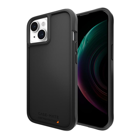 Case-Mate Ultra Tough Plus D3O MagSafe - Tasche für iPhone 15 / iPhone 14 / iPhone 13 (Schwarz)