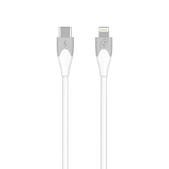 Energizer Classic - USB-C to Lightning connection cable MFi certified 2m (White)