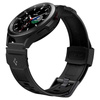 Spigen Rugged Band - Armband für Samsung Galaxy 4 / 4 Classic / 5 / Active 2 / Huawei Watch GT 2 42 mm (Schwarz)