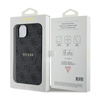 Guess 4G Collection Leather Metal Logo MagSafe - iPhone 15 / 14 / 13 Case (black)
