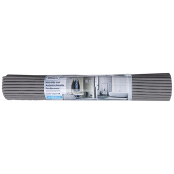 Tapis de salle de bain antidérapant 65 x 180 cm (gris)