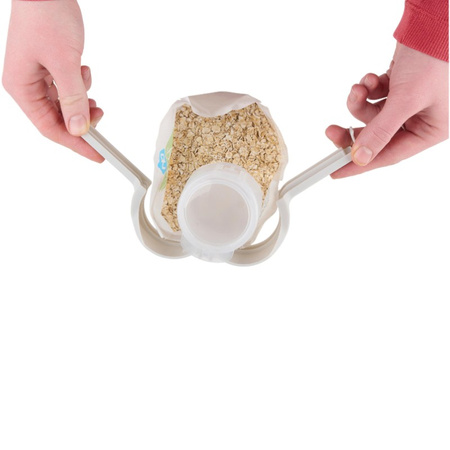 Alpina - 2-in-1 clip for closing packages with dispenser (2 pieces)