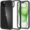 Spigen Ultra Hybrid - Hülle für iPhone 15 Plus (Mattschwarz)