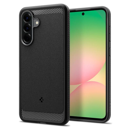 Spigen Rugged Armor - Etui pour Samsung Galaxy A56 5G (Noir mat)