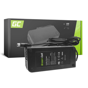 Green Cell - Chargeur 54.6V 4A (RCA) pour batterie de vélo électrique 48V
