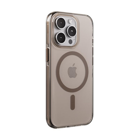 Crong Clear MAG Pro - étui MagSafe pour iPhone 15 Pro (désert)