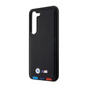 BMW Leather Hot Stamp Tricolor - Étui Samsung Galaxy S23 (noir)