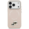 Karl Lagerfeld Karl & Choupette Pins MagSafe - Hülle für iPhone 17 Pro (rosa)