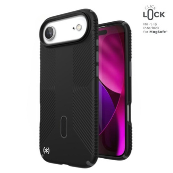 Pouzdro Speck Presidio2 Grip ClickLock & MagSafe - iPhone Air (černé / břidlicově šedé / bílé)