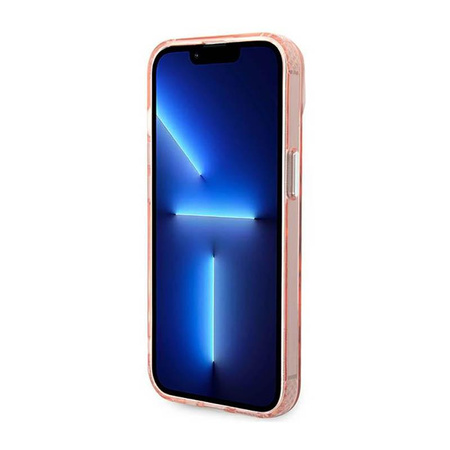 Karl Lagerfeld Karl&Choupette Aluminium MagSafe - Hülle für iPhone 14 Plus (Pink)