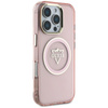 Guess IML Metal Mountain Logo MagSafe - tok iPhone 16 Pro készülékhez (rózsaszín)