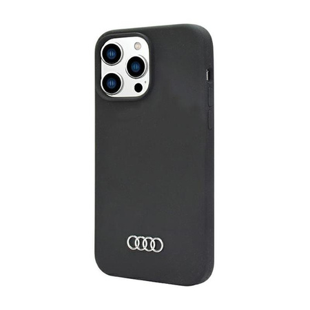 Audi Silicone Case - Hülle für iPhone 14 Pro (Schwarz)
