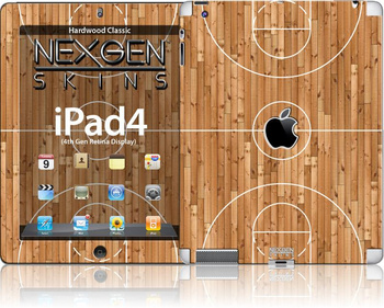 Nexgen Skins with 3D effect for iPad 2/3/4 (Hardwood Classic 3D)