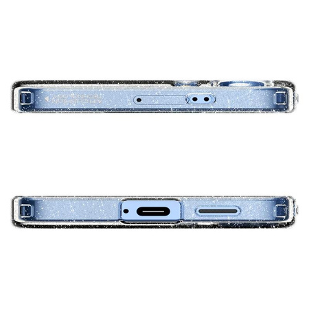 Spigen Liquid Crystal Glitter - Hülle für Samsung Galaxy S25 (Transparent)