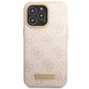 Guess 4G Logo Plate MagSafe - iPhone 14 Pro Max Case (pink)