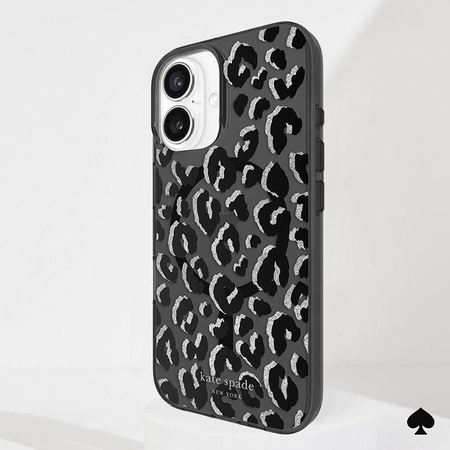 Kate Spade New York MagSafe védőtok - iPhone 16 tok (City Leopard)