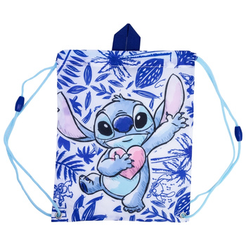 Worek Plecak na Sznurkach dla Dzieci Disney Stitch na Plecy Basen 30x25cm