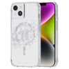 Case-Mate Karat MagSafe - Coque pour iPhone 14 décorée de nacre (A Touch of Pearl)
