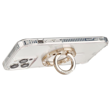 Case-Mate Magnetic Ring Stand - MagSafe finger holder with stand function (Champagne Crystal)