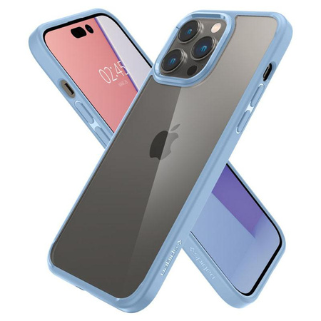 Spigen Ultra Hybrid - Hülle für iPhone 14 Pro Max (Blau)