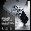 Crong Lens Shield - sklo na fotoaparát a objektiv pro iPhone 16 Pro / iPhone 16 Pro Max / iPhone 15 Pro / iPhone 15 Pro Max