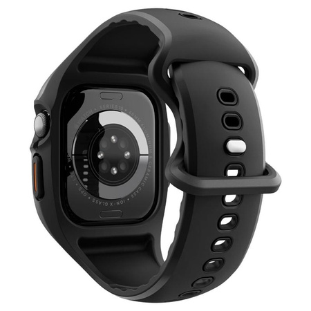 Spigen Liquid Air Pro - Řemínek s pouzdrem pro Apple Watch 10 46 mm (Matně černý)