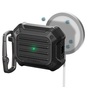 Spigen Tough Armor MagSafe - Pouzdro pro Apple AirPods Pro 1 / 2 (černé)