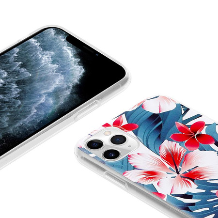 Custodia Crong Flower – Custodia per iPhone 11 Pro (Modello 03)