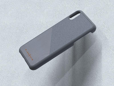 Nordic Elements Original Hel - Wooden Case for iPhone Xs Max (Mid Grey)
