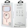 ETUI DO IPHONE 17 PRO do MAGSAFE KARL LAGERFELD ORYGINALNE RÓŻOWE MODNE