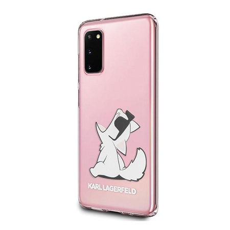 Karl Lagerfeld Choupette Fun napszemüveg - Samsung Galaxy S20 tok (átlátszó)