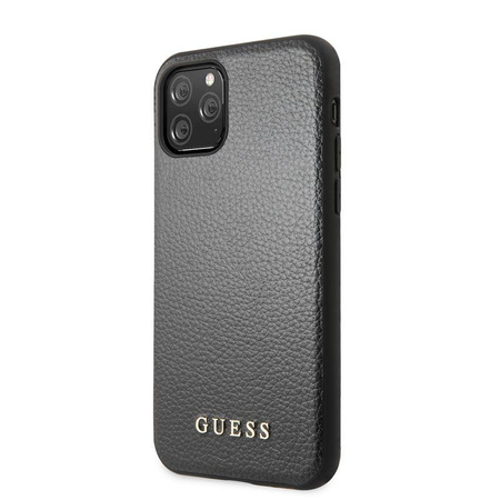 Guess Iridescent - pouzdro pro iPhone 11 Pro (černé)