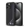 BMW Perforierte MagSafe - iPhone 15 Pro Tasche (schwarz)