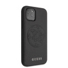 Guess Saffiano 4G Circle Logo - Coque iPhone 11 Pro (noir)