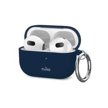 Pouzdro PURO ICON - Pouzdro pro Apple Airpods 3 (modré)