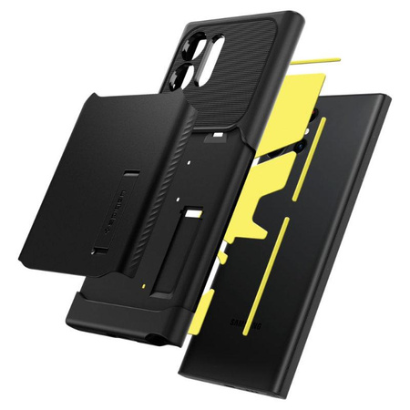 Spigen Slim Armor - Etui pour Samsung Galaxy S23 Ultra (Noir)