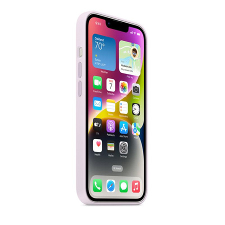 Apple Silicone Case - Silicone Case with MagSafe for iPhone 14 (lilac)