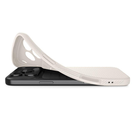 ETUI DO IPHONE 17 PRO MAX SPIGEN LIQUID AIR ORYGINALNE BEŻOWE ELEGANCKIE