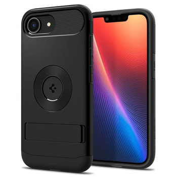 Spigen Slim Armor Mag MagSafe - Hülle für iPhone 16e (Schwarz)
