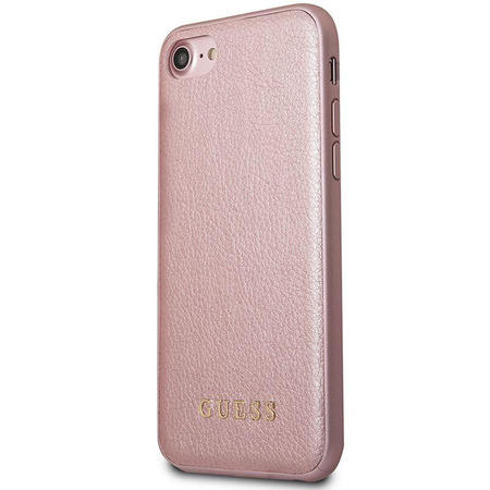 Guess Iridescent - Coque pour iPhone 8 / 7 (or rose)