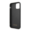 Guess Marmor Glas Gold Glitter - iPhone 11 Pro Tasche (weiß)