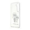 Karl Lagerfeld IML Glitter NFT Karl & Choupette - Etui Samsung Galaxy S23 (przezroczysty)