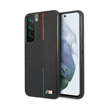 BMW M Collection Triangles - pouzdro pro Samsung Galaxy S22 (černé)