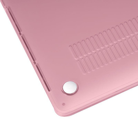 PURO Clip On - Housse pour Macbook Air 13" (M1 2021 / 2020 / 2018) (rose)