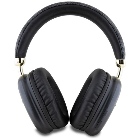 Guess 4G Triangle Logo - Casque intra-auriculaire sans fil Bluetooth V5.3 (noir)