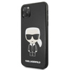 Karl Lagerfeld Iconic Karl dombornyomott Fullbody - iPhone 11 Pro Max tok (fekete)