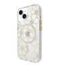 Case-Mate Floral Gems MagSafe - iPhone 15 Tasche (Gold)
